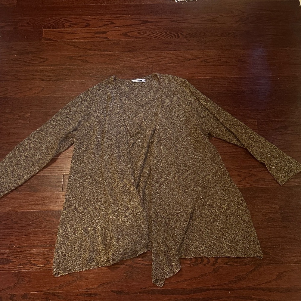 Cozy Brown Cardigan Sweater